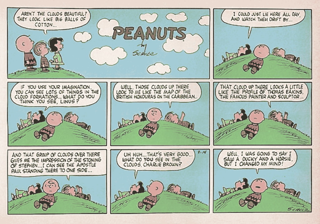 peanuts cartoon